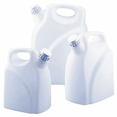 LAB SAFETY SUPPLY 49H014 Jerrican 1 L 374.65 mm H White