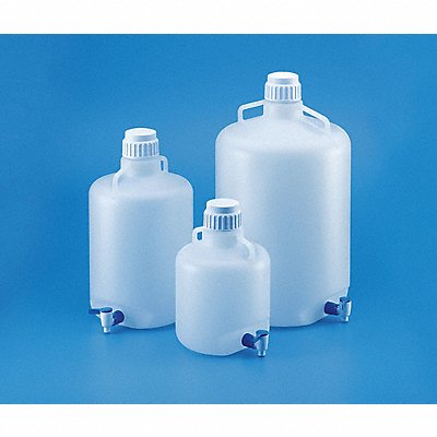 LAB SAFETY SUPPLY 49H035 Carboy 49.96 L 665.16 mm H White