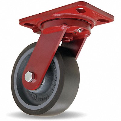 HAMILTON SHS6DB70 Standard Plate Castor Swivel 1560 lb.