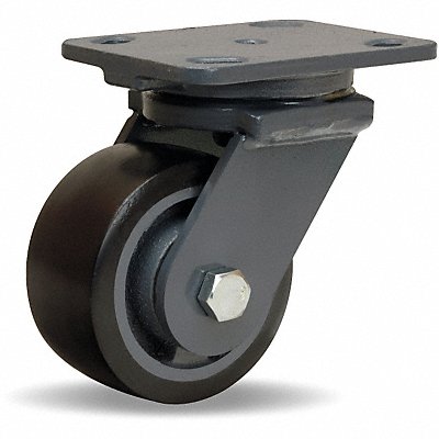HAMILTON SWH4DB704SLFB Standard Plate Castor Swivel 975 lb.