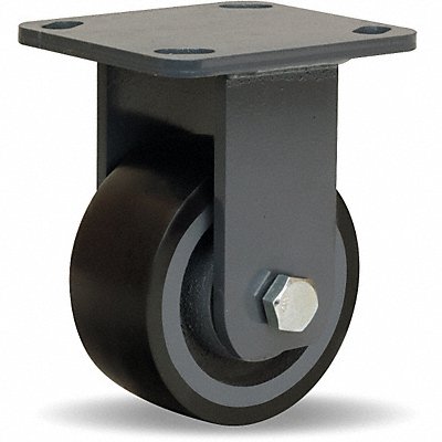 HAMILTON RWH4DB70 Standard Plate Castor Rigid 975 lb.