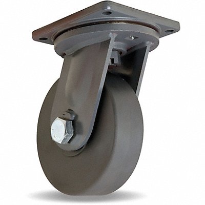 HAMILTON SMD103NYB Standard Plate Castor Swivel 8200 lb.