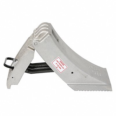 ZICO SAC44E Wheel Chock 12 In H Aluminum
