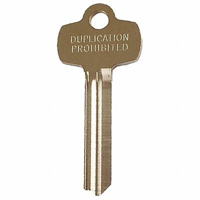 BEST 1A1H1KS473KS800 Key Blank Standard H Keyway 1/2in