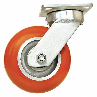 GRAINGER 49H866 Kingpinless Plate Castor Swivel 1000 lb.