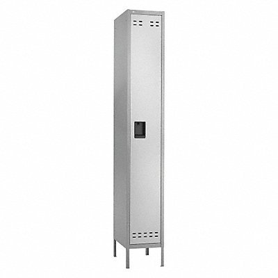 SAFCO 5522GR Wardrobe Locker 1x1Locker Grey 78 x12 x18 Assm