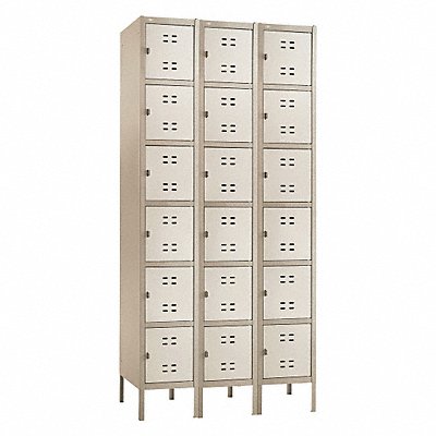 SAFCO 5527TN Bx Locker 6x3Locker Tan 78 x36 x18 Assm