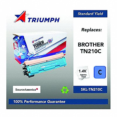 SOURCE AMERICA SKLTN210C Toner Cartridge Cyan Max Page 1400