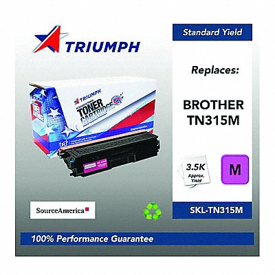 SOURCE AMERICA SKLTN315M Toner Cartridge Magenta Max Page 3500