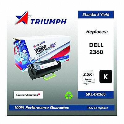 SOURCE AMERICA SKLD2360 Toner Cartridge Black Max Page 2500