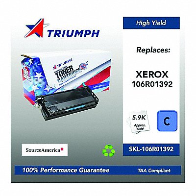 SOURCE AMERICA SKL106R01392 Toner Cartridge Cyan Max Page 5900