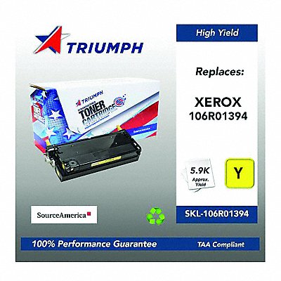SOURCE AMERICA SKL106R01394 Toner Cartridge Yellow Max Page 5900