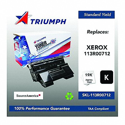SOURCE AMERICA SKL113R00712 Toner Cartridge Black Max Page 19 000