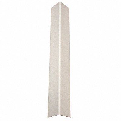 PAWLING CORP CGT128301 Corner Guard Taped 1-1/2x96 in White