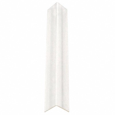 PAWLING CORP CG174132 Corner Guard Clear Drilled 1-1/8x48 in.