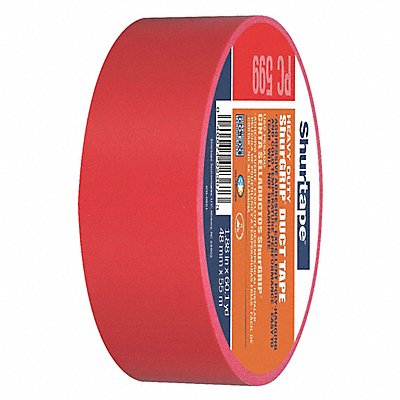 SHURTAPE PC009RED48mmx55m24rlscs Duct Tape Red 1 7/8 in x 60 yd 9 mil