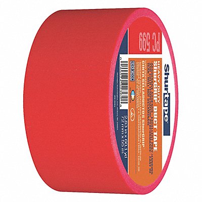 SHURTAPE PC009RED72mmx55m16rlscs Duct Tape Red 2 13/16 in x 60 yd 9 mil