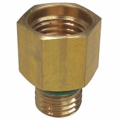 AIRSEPT 72152 A/C Hose Adaptor Coupler Brass 1-1/2 L