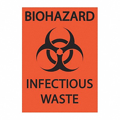 ZING 1913S DOT Handling Label Waste 3-1/2 W PK2