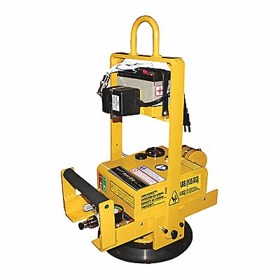 WOOD S POWR-GRIP FL1HV11DC Vacuum Lifter 10 in Pad dia 300 lb Cap.