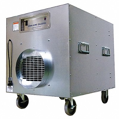 OMNITEC DESIGN INC. OA2200CBF Industrial Air Scrub 2000cfm 3Speed SLVR