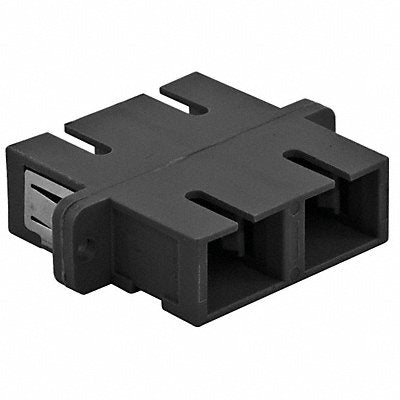 HUBBELL PREMISE WIRING FASCDSS6BK Fiber Optic Adaptor SC Black PK6