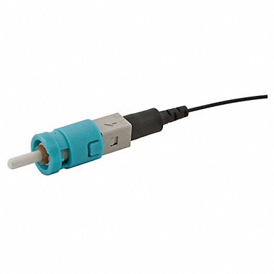 HUBBELL PREMISE WIRING FCST50GM12 Fiber Optic Connector Fiber Aqua PK12