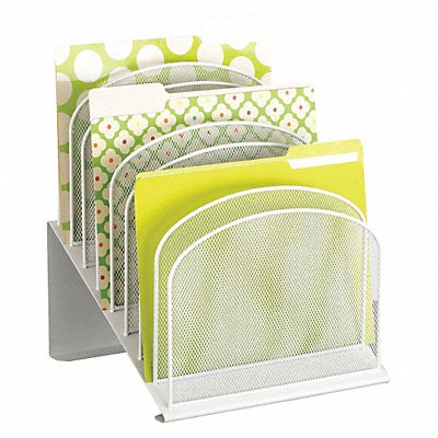 SAFCO 3258WH Desktop Organizer 10-3/4 DX14 H