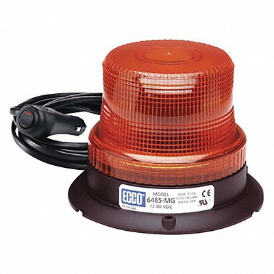 ECCO 6465AMG Beacon Light Amber Flashing