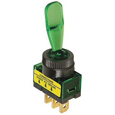 BATTERY DOCTOR 20501 Toggle Switch SPST 1-1/2 Outside H