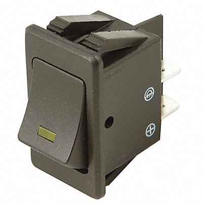 BATTERY DOCTOR 20530 Rocker Switch 1/4 Male Terminal Black
