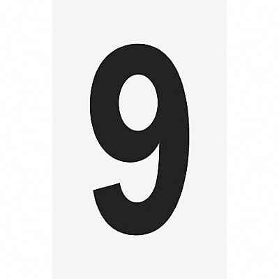 JJ KELLER 2998 Label White 9 Character Vinyl PK50