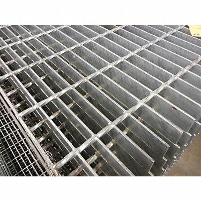GRAINGER 22125S100C4 Carbon Steel Rectangle Bar Grating 4 L