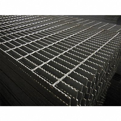 GRAINGER 22125R100B10 Carbon Steel Rectangle Bar Grating 10 L