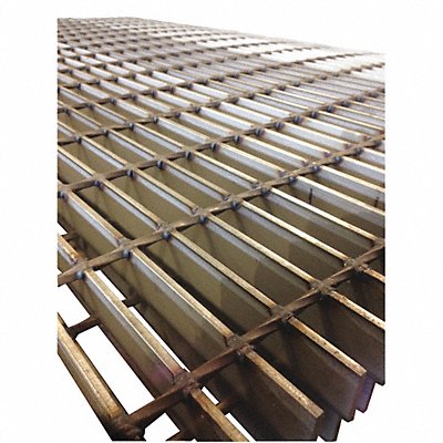 GRAINGER 24188S100C2 Bar Grating SS 24 in Overall L