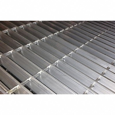 GRAINGER 23188S150B2 Bar Grating Aluminum 36 in Overall W