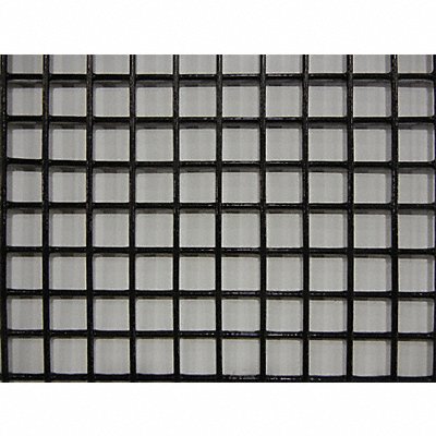 GRAINGER 12100ME10548X48 Wire Mesh Black Med 4 ft W 48 L