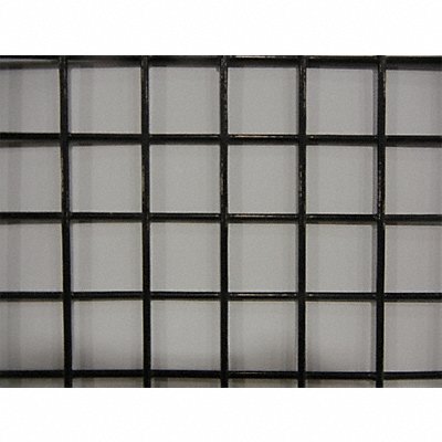 GRAINGER 12150ME10548X96 Wire Mesh Black Coarse 4 ft W 96 L