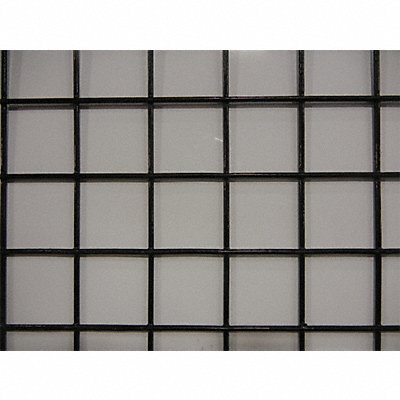 GRAINGER 12200ME10548X96 Wire Mesh Black Coarse 4 ft W 96 L