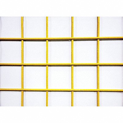 GRAINGER 12200ME105Y48X96 Wire Mesh Yellow Coarse 4 ft W 96 L