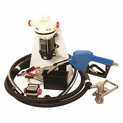 LIQUIDYNAMICS INC. DS12H20TASXXRSV Electric Drum Pump 12VDC 8 gpm 1/10 HP