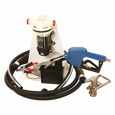 LIQUIDYNAMICS INC. DS12H20XASXXRSV Electric Drum Pump 12VDC 8 gpm 1/10 HP