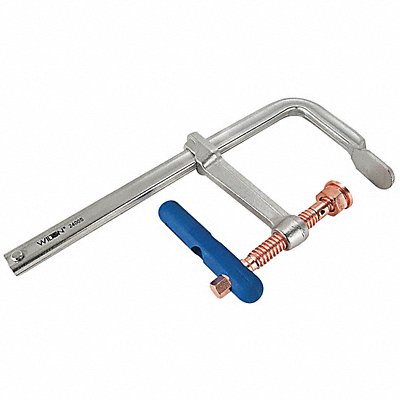 WILTON 2400S16C F-Clamp Spark-Duty Hex Head 4-3/4 in D