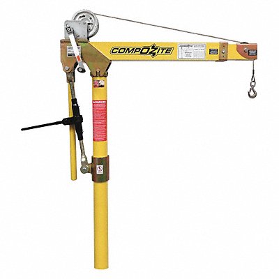 OZ LIFTING PRODUCTS OZ1200DAV Davit Crane 1200 lb 22in to 66in Reach