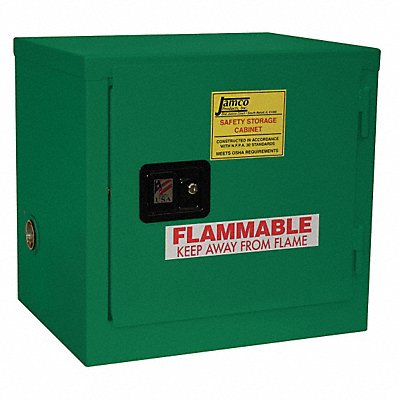 JAMCO FK06 Pesticide Safety Cabinet 6 gal Green