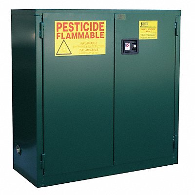 JAMCO FK45EP Pesticide Safety Cabinet 45 gal Green