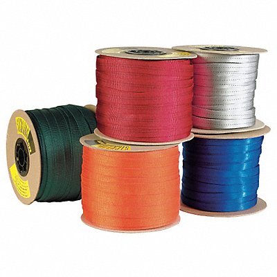 STERLING ROPE WB254MS08091 Webbing Spools Nylon 1 W Red