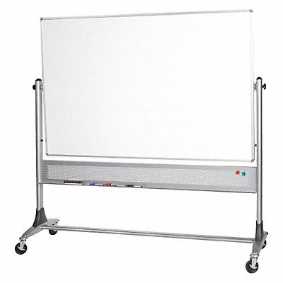 BEST-RITE 669RGDC Combination Bulletin Board Steel Frame