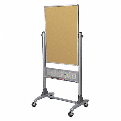 BEST-RITE 669RUDC Dry Erase Board Cork/Porcelain 40 x30