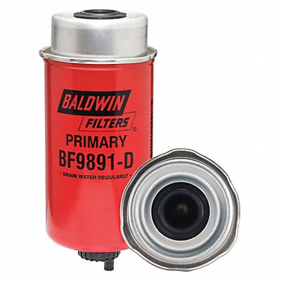 BALDWIN FILTERS BF9891D Fuel Filter 7-11/16 x 3-3/16 x 7-11/16In